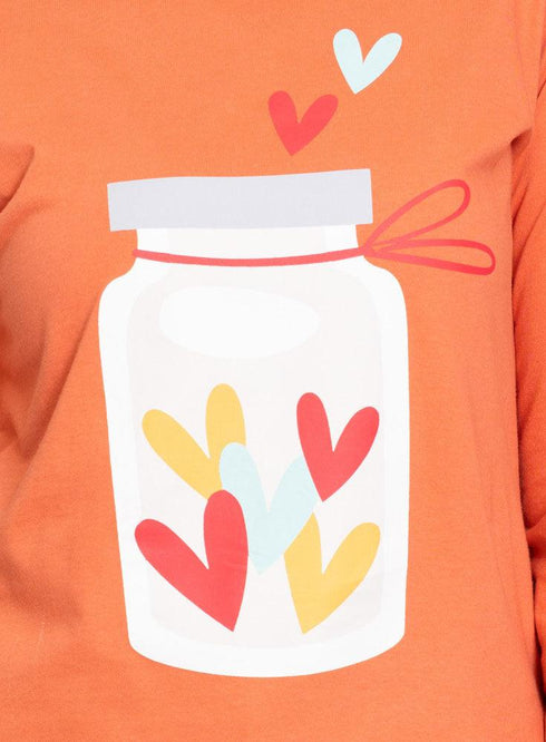 Copper Coin Printed Long - Sleeve Design 49 - Khotwh